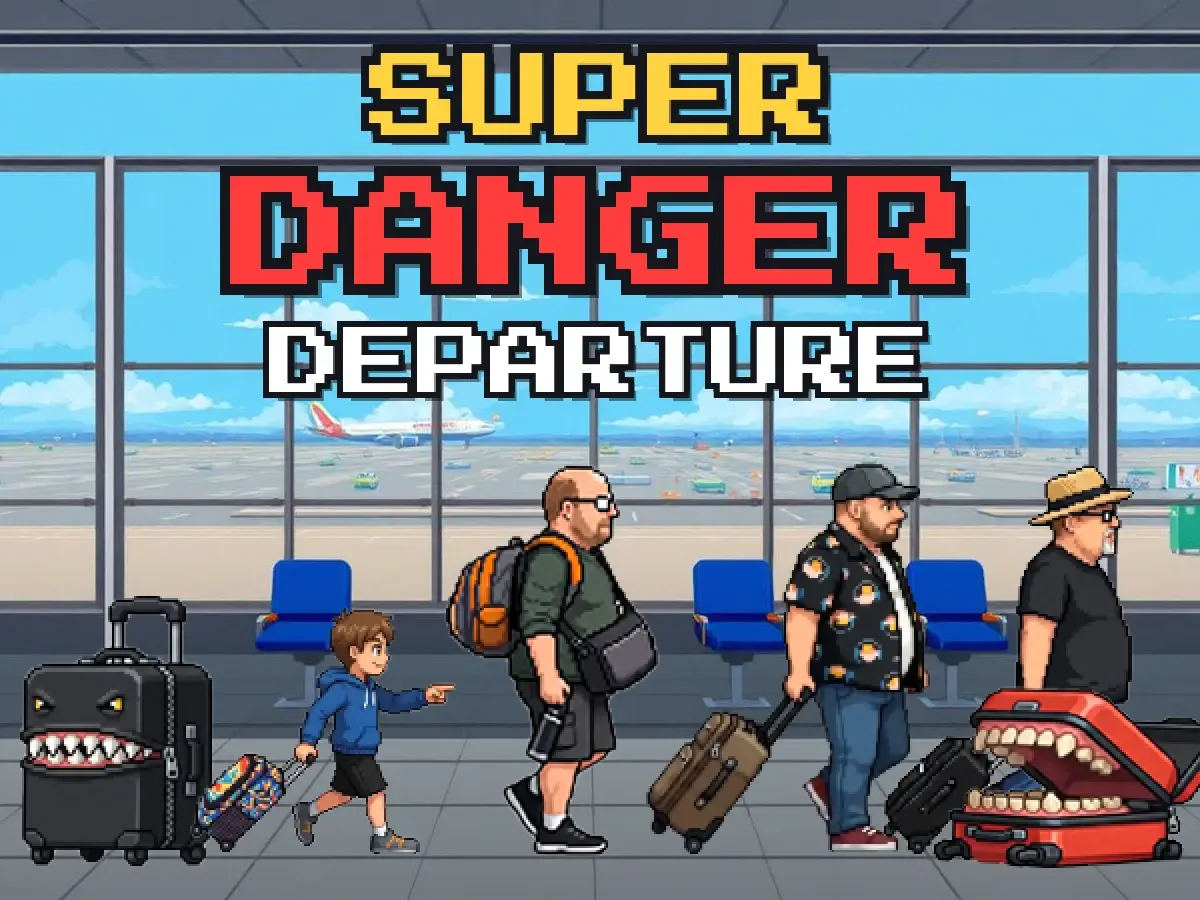Super Danger Departure key art